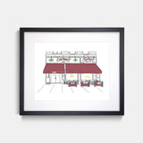 Carmine's Upper West Side NYC Art Print