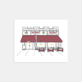 Carmine's Upper West Side NYC Art Print