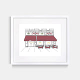 Carmine's Upper West Side NYC Art Print