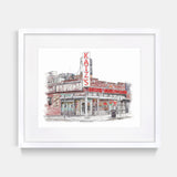 Katz's Deli of New York City Art Print