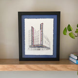 Radio City Music Hall Framed Print