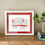 Strand Book Store Framed Print