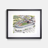 New York Baseball Stadium Bronx Bombers Art Print