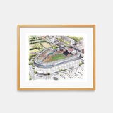 New York Baseball Stadium Bronx Bombers Art Print