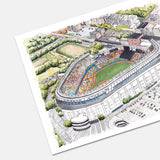 New York Baseball Stadium Bronx Bombers Art Print