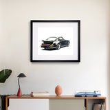 1989 Porsche 911 Art Print