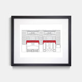 Balthazar Restaurant New York Print