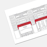 Balthazar Restaurant New York Print