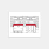 Balthazar Restaurant New York Print