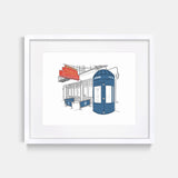 Carbone New York Art Print