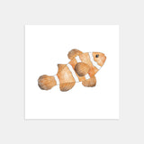 Clownfish Watercolor Print