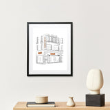 Zabar's New York Art Print