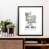 JG Melon Upper East Side Art Print