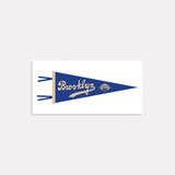 Brooklyn Dodgers Pennant Illustration Print