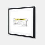 Ess-a-Bagel New York Print