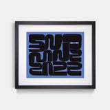 Eyes Abstract Art Print