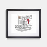 Frank Restaurant NYC Art Print