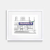Frankel's Deli New York Art Print