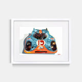 Gulf Le Mans Racer Print