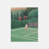Hotel Il Pellicano Tennis Court Print