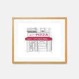 Joe’s Pizza of Greenwich Village Art Print