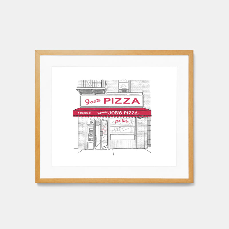 Joe’s Pizza of Greenwich Village Art Print