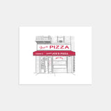 Joe’s Pizza of Greenwich Village Art Print