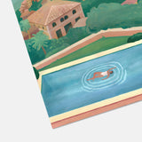 Mallorca Swimming Pool Painting Print