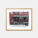 McSorley's Old Ale House Watercolor Art Print