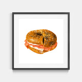 Bagel & Lox Print