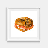 Bagel & Lox Print
