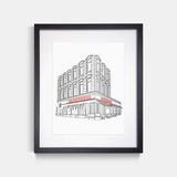 The Odeon New York Art Print