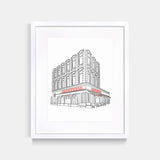 The Odeon New York Art Print