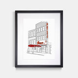 Patsy's Restaurant NYC Artwork Print