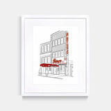 Patsy's Restaurant NYC Artwork Print