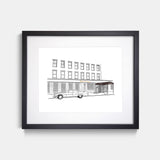 Peter Luger Steakhouse Art Print