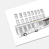 Peter Luger Steakhouse Art Print
