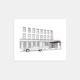 Peter Luger Steakhouse Art Print