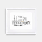 Peter Luger Steakhouse Art Print