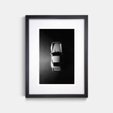 Porsche 911 Turbo B&W Print