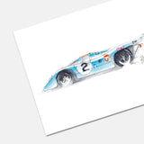 Porsche 917 LeMans Art Print by Stefan Saak