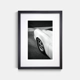 Porsche Fender B&W Print