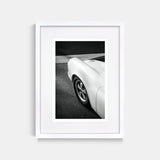 Porsche Fender B&W Print