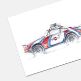 Porsche Martini Art Print by Stefan Saak