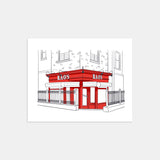 Rao's New York Print