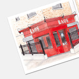 Rao's New York Watercolor Art Print