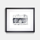 Rollei Camera Print by Stefan Saak