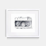 Rollei Camera Print by Stefan Saak