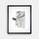 Rudy's Bar & Grill Print