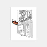 Rudy's Bar & Grill Print